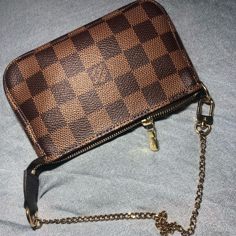 ᴺᵉʷ ✨LOUIS VUITTON Damier Ebene Mini Pochette - Picture 8 of 13